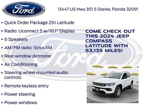 Used 2024 Jeep Compass Latitude image 15