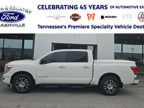 Used 2021 Nissan Titan SV w/ Accessory Utility Package AWD/4WD image 1