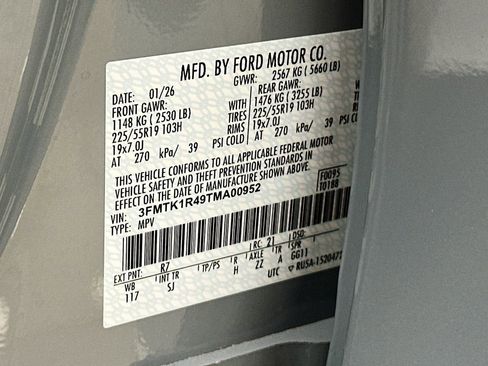 New 2026 Ford Mustang Mach-E Select w/ Comfort Package image 27