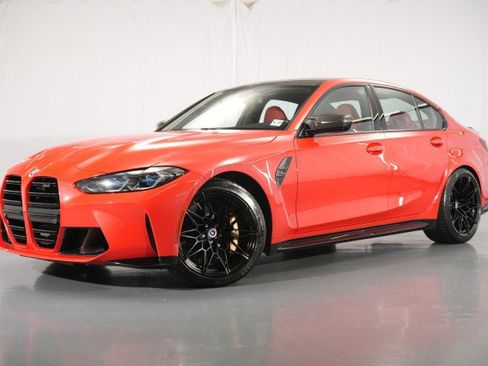 Used 2022 BMW M3 Competition w/ M Carbon Exterior Package AWD/4WD image 1