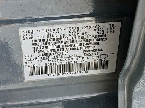 Certified 2025 Nissan Sentra SR image 30