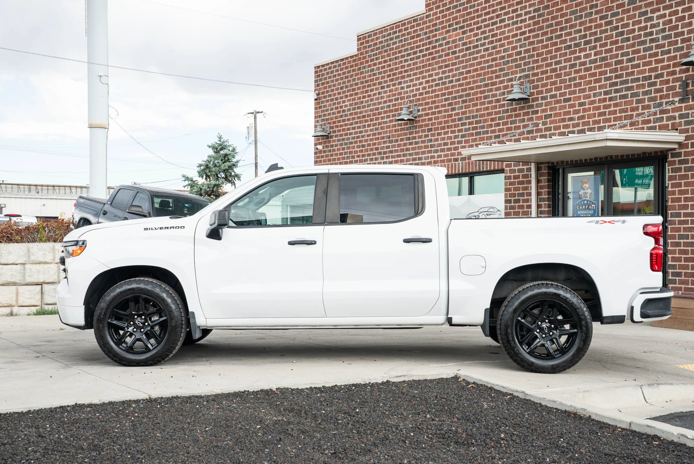 Used 2024 Chevrolet Silverado 1500 Custom w/ LPO, Dark Essentials Package AWD/4WD image 3