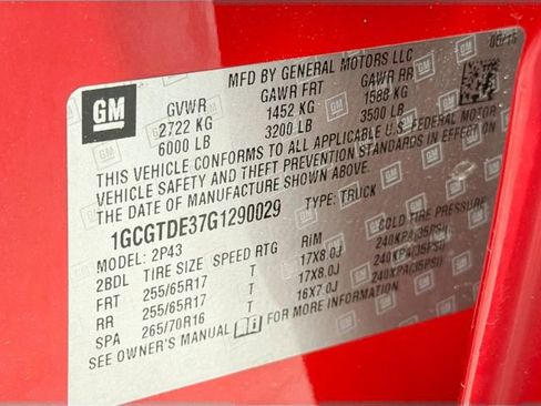 Used 2016 Chevrolet Colorado Z71 AWD/4WD image 24