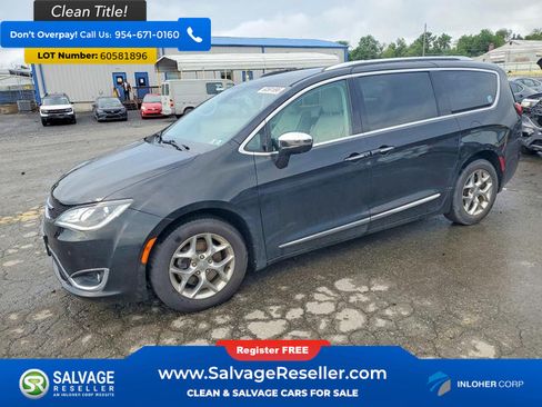 Used 2018 Chrysler Pacifica Limited w/ Advanced Safetytec Group FWD image 1