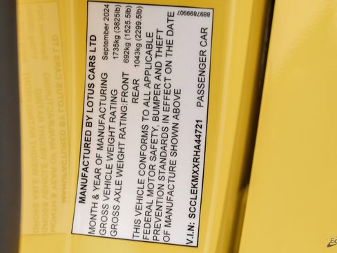 Used 2024 Lotus Emira First Edition image 94