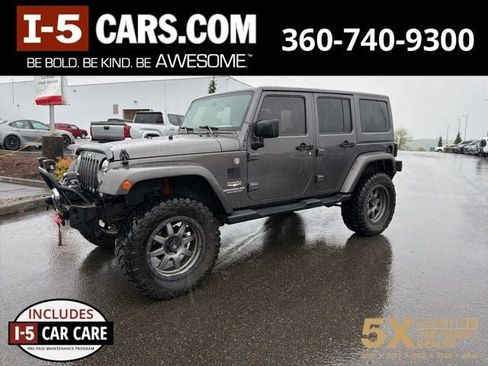 Used 2014 Jeep Wrangler Unlimited Sahara w/ Max Tow Package AWD/4WD image 1