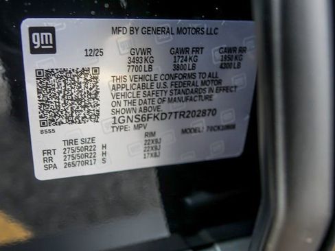 New 2026 Chevrolet Suburban Premier AWD/4WD image 34