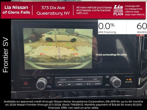 New 2026 Nissan Frontier SV w/ SV Convenience Package AWD/4WD image 24