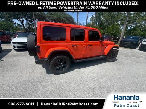 Used 2023 Jeep Wrangler Unlimited Sahara AWD/4WD image 4