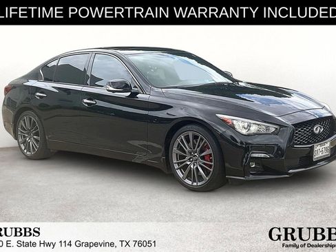 Used 2023 INFINITI Q50 Red Sport 400 RWD image 1