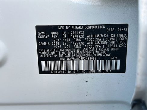 Used 2023 Subaru Ascent Touring image 39