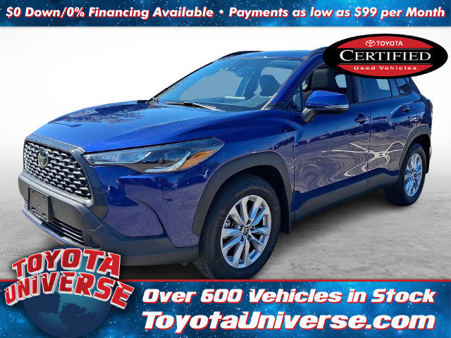 Certified 2022 Toyota Corolla Cross LE w/ Moonroof Package AWD/4WD image 2