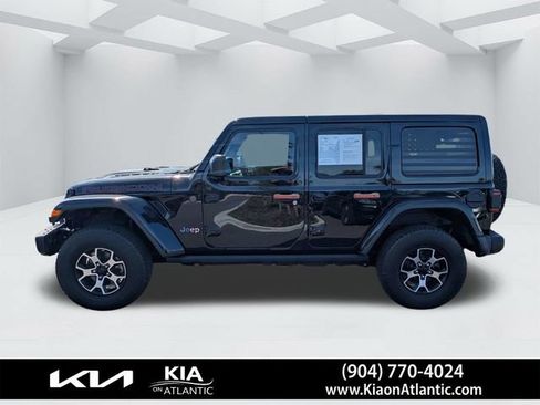 Used 2021 Jeep Wrangler Unlimited Rubicon w/ Steel Bumper Group AWD/4WD image 6