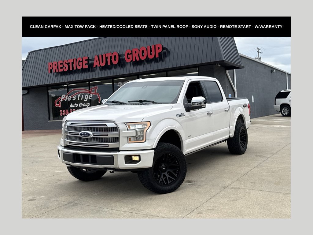 Used 2015 Ford F150 Platinum w/ Equipment Group 701A Luxury AWD/4WD image 1