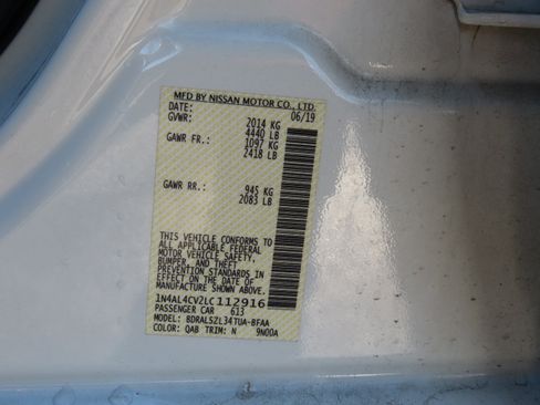 Used 2020 Nissan Altima 2.0 SR image 43