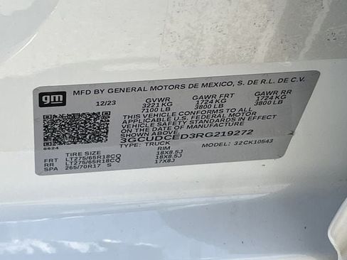 Used 2024 Chevrolet Silverado 1500 Custom Trail Boss AWD/4WD image 30