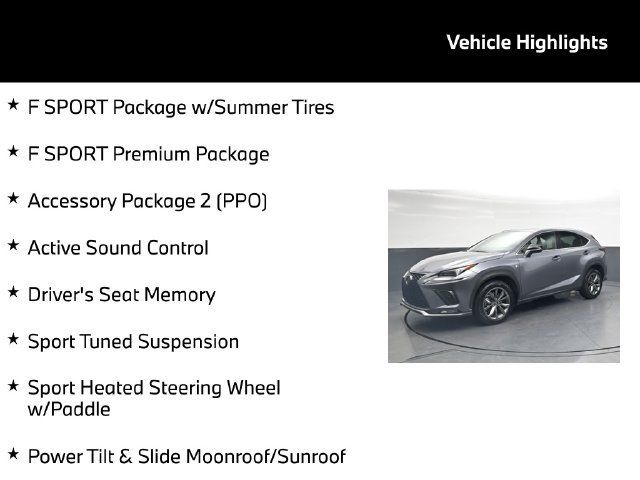 Used 2021 Lexus NX 300 F Sport w/ F Sport Premium Package FWD image 5