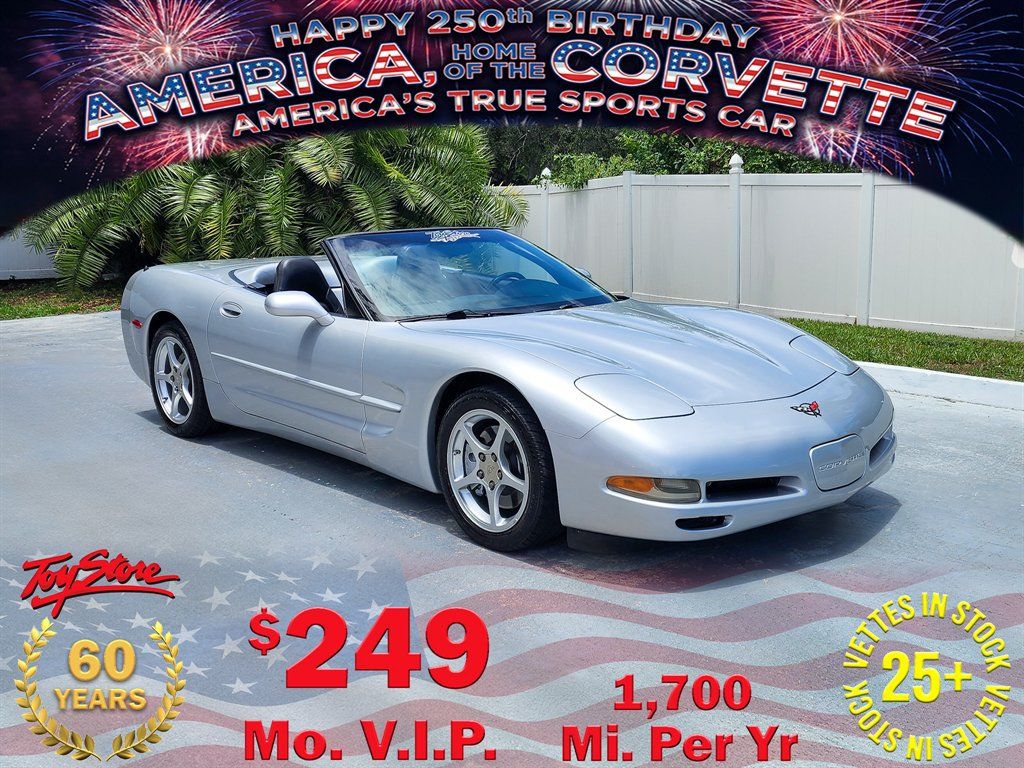 Used 2000 Chevrolet Corvette Convertible w/ Memory Pkg RWD image 1
