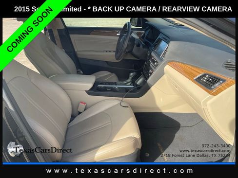 Used 2015 Hyundai Sonata Limited w/ Option Group 06 image 7