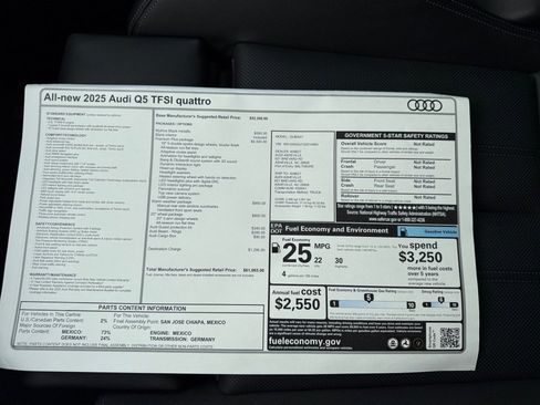 New 2025 Audi Q5 Premium Plus image 33