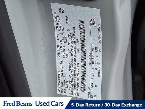 Certified 2022 Ford Ranger XLT w/ Equipment Group 301A Mid image 29