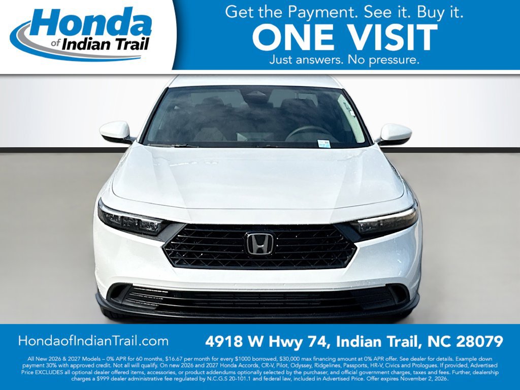 New 2026 Honda Accord LX image 2