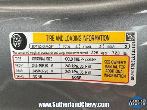 Certified 2024 Chevrolet Camaro LT w/ Technology Package RWD image 41