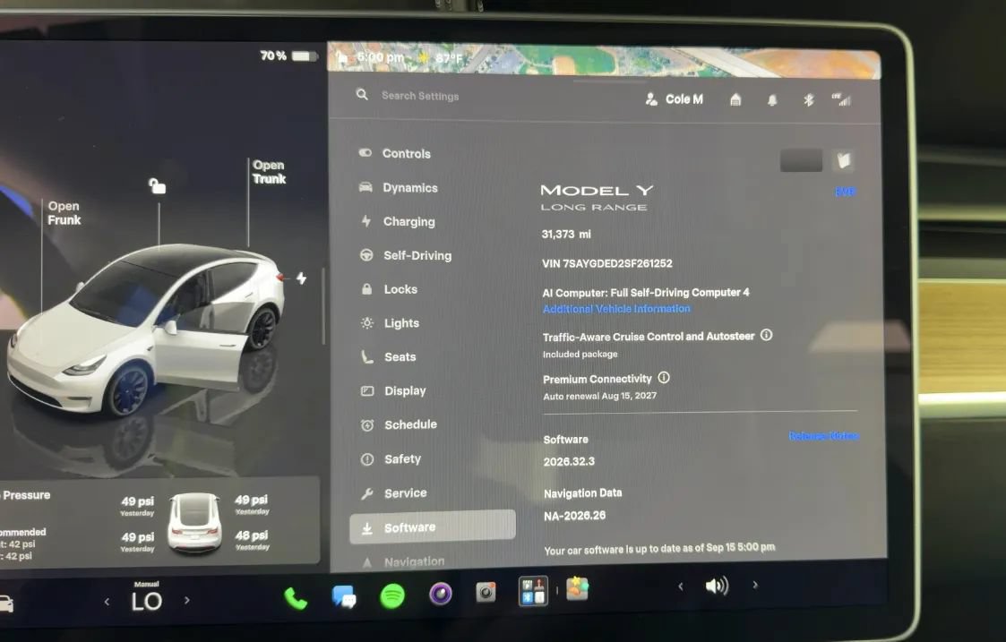 Used 2025 Tesla Model Y Long Range RWD image 4