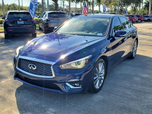 Used 2024 INFINITI Q50 Luxe w/ Cargo Package image 3