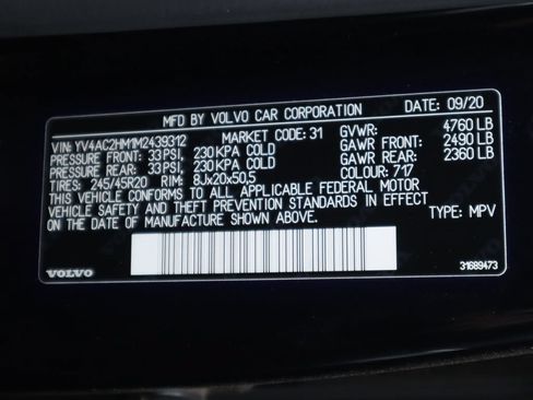 Used 2021 Volvo XC40 T4 R-Design w/ Advanced Package FWD image 21