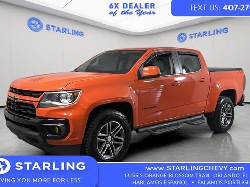 Certified 2021 Chevrolet Colorado W/T w/ Custom Special Edition RWD image 1