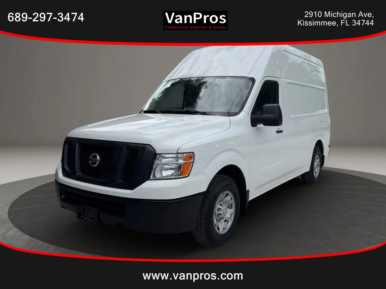 Used 2018 Nissan NV 2500 SV w/ Navigation Package RWD image 1