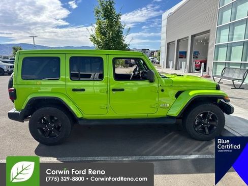 Used 2021 Jeep Wrangler Unlimited Sahara AWD/4WD image 11