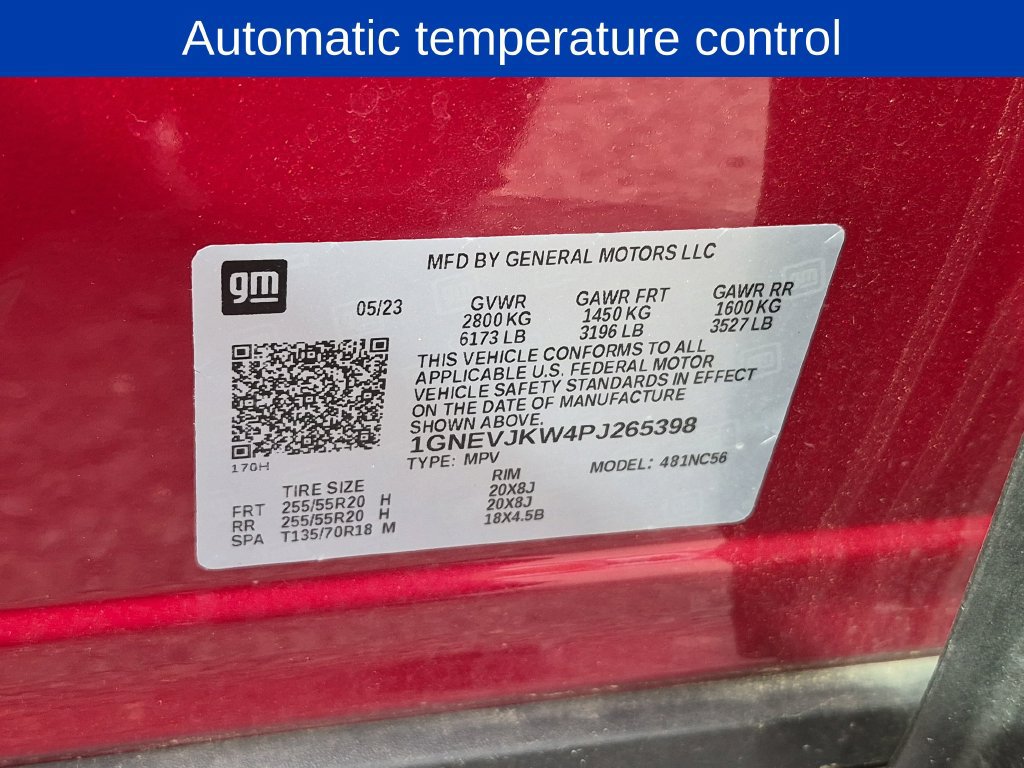 Used 2023 Chevrolet Traverse RS AWD/4WD image 11