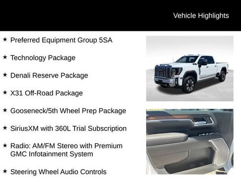 Certified 2026 GMC Sierra 3500 Denali w/ Denali Reserve Package AWD/4WD image 7
