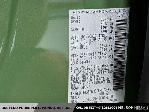 New 2026 Nissan Frontier PRO-4X w/ Pro Premium Package image 33