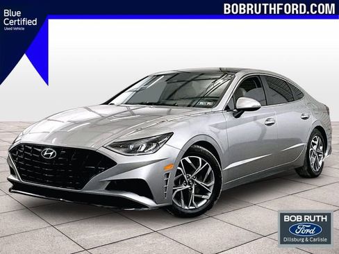 Used 2020 Hyundai Sonata SEL w/ Premium + Sunroof Package FWD image 1