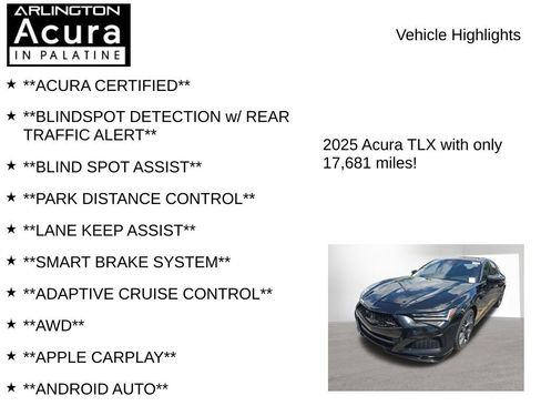 Used 2025 Acura TLX Type S AWD/4WD image 7