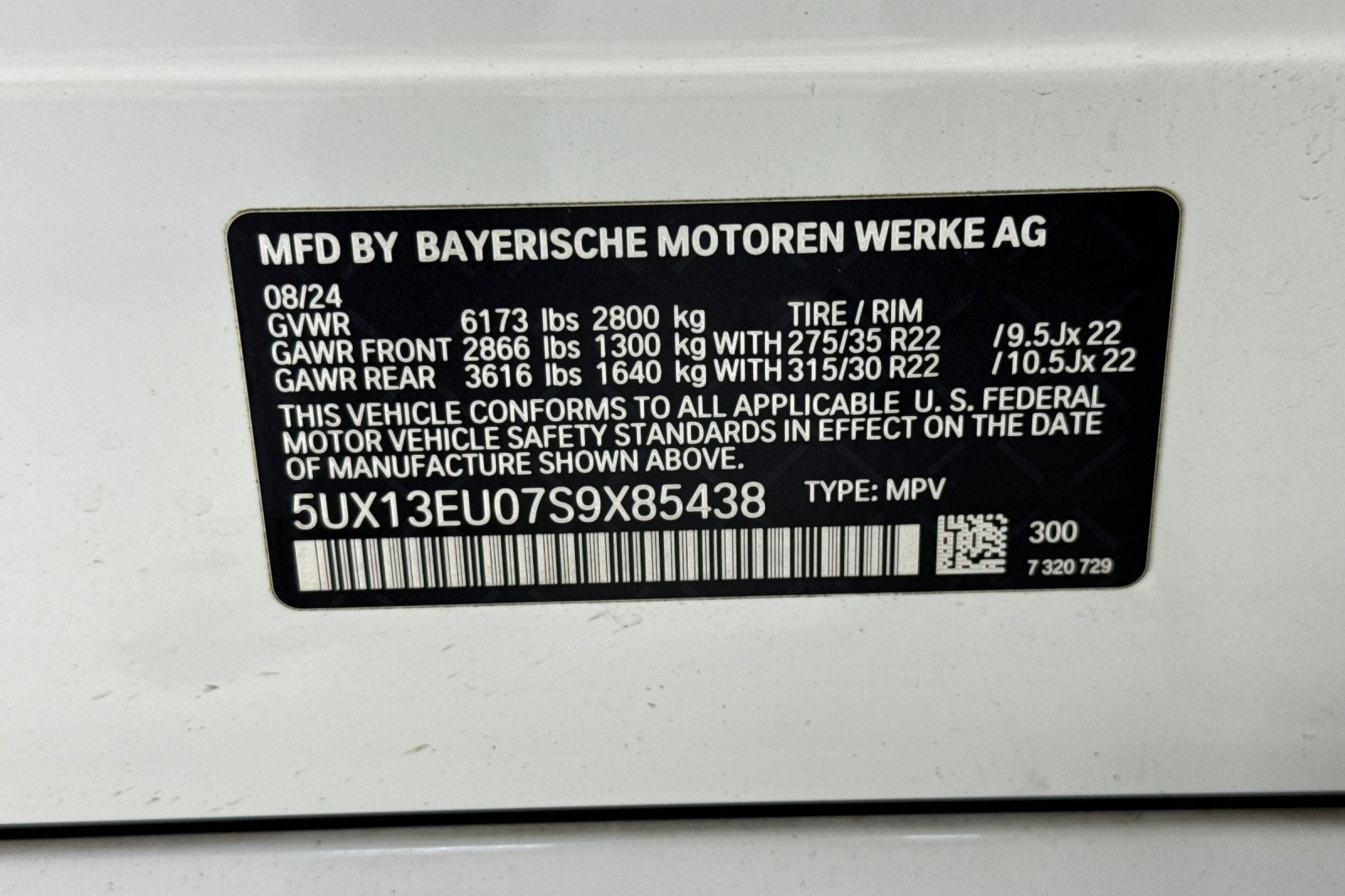 Certified 2025 BMW X5 sDrive40i w/ M Sport Package RWD image 27