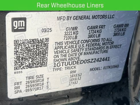 Certified 2025 GMC Sierra 1500 SLT AWD/4WD image 36