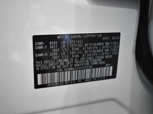 Used 2024 Subaru Ascent Premium w/ Convenience Package image 39