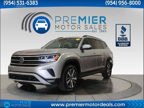 Used 2021 Volkswagen Atlas SE FWD image 1