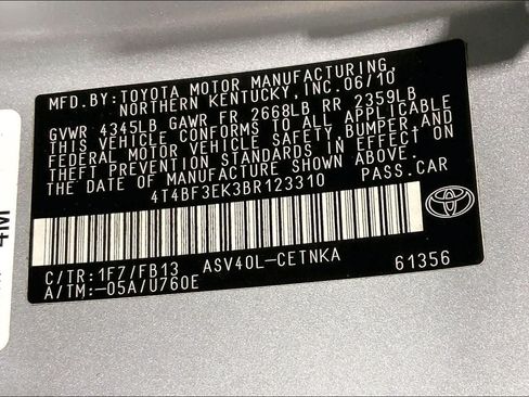 Used 2011 Toyota Camry LE w/ LE Extra-Value Pkg FWD image 36