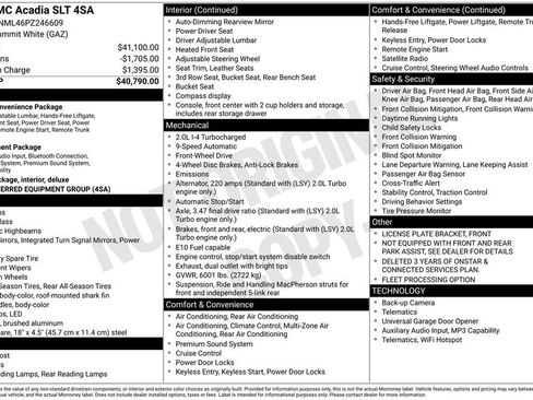 Used 2023 GMC Acadia SLT FWD image 2