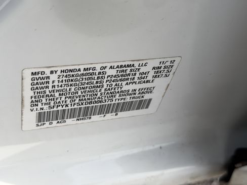 Used 2013 Honda Ridgeline RTL image 33