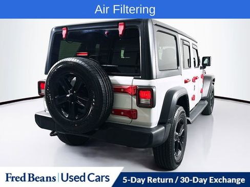 Certified 2022 Jeep Wrangler Unlimited Sport AWD/4WD image 8
