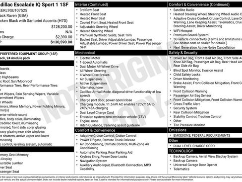 New 2025 Cadillac Escalade IQ Sport 1 image 4