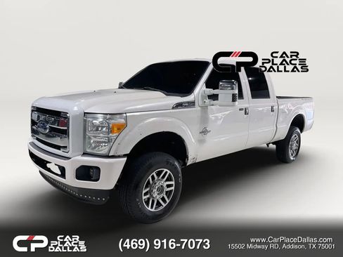 Used 2016 Ford F350 Platinum w/ Platinum Package AWD/4WD image 3