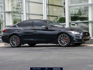 Used 2023 INFINITI Q50 Red Sport 400 w/ Black Opal Edition AWD/4WD video 1