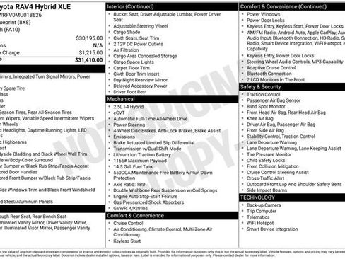 Used 2021 Toyota RAV4 XLE image 11